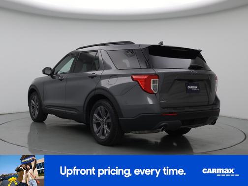 Gray 2021 Ford Explorer XLT