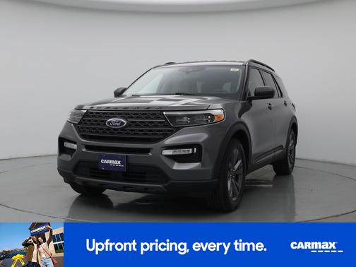 Gray 2021 Ford Explorer XLT