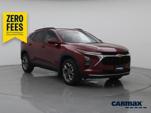 Red 2025 Chevrolet Trax LT
