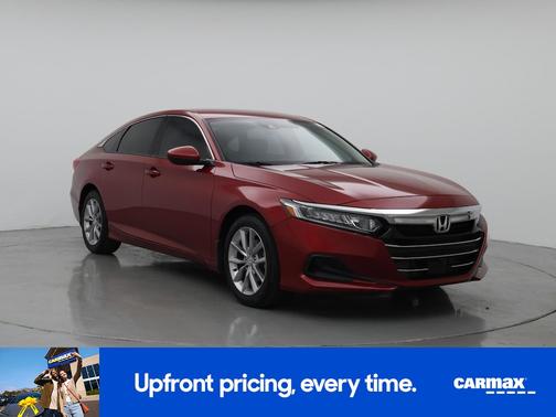 Red 2022 Honda Accord LX