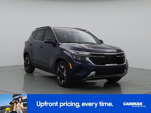 Blue 2024 Kia Seltos EX