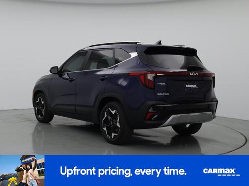 Blue 2024 Kia Seltos EX