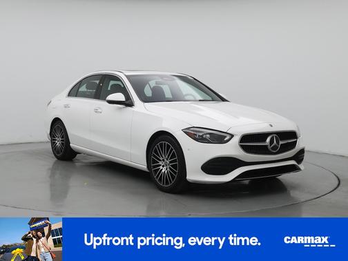 White 2025 Mercedes-Benz C-Class