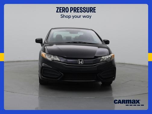 Black 2014 Honda Civic LX