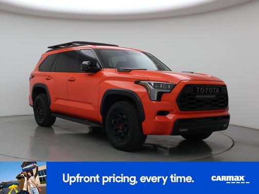 Orange 2023 Toyota Sequoia TRD Pro