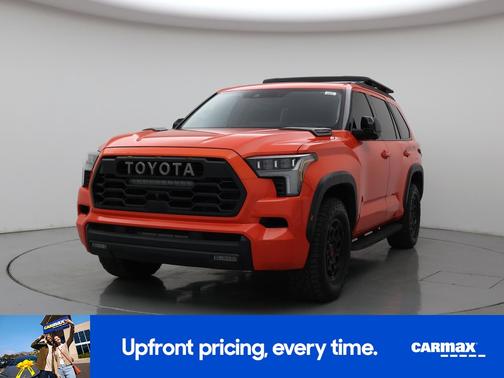 Orange 2023 Toyota Sequoia TRD Pro
