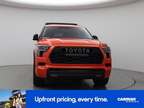 Orange 2023 Toyota Sequoia TRD Pro
