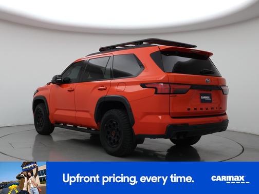 Orange 2023 Toyota Sequoia TRD Pro