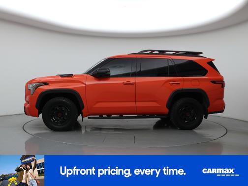 Orange 2023 Toyota Sequoia TRD Pro