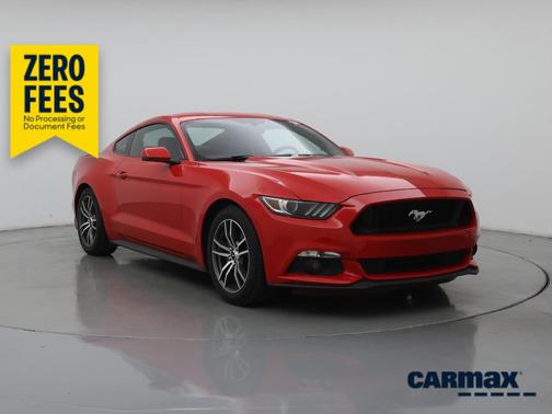Red 2016 Ford Mustang Ecoboost Premium