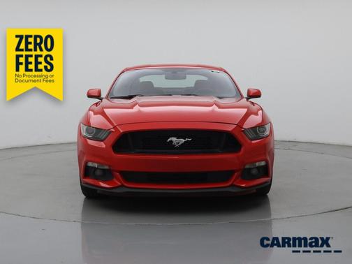 Red 2016 Ford Mustang Ecoboost Premium