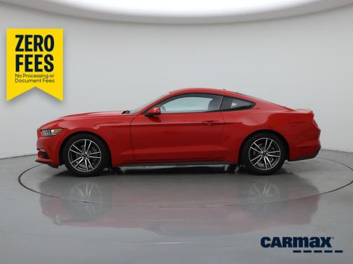 Red 2016 Ford Mustang Ecoboost Premium