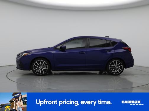 Blue 2024 Subaru Impreza Sport