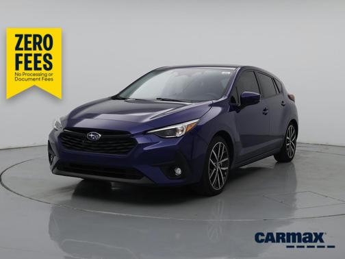 Blue 2024 Subaru Impreza Sport