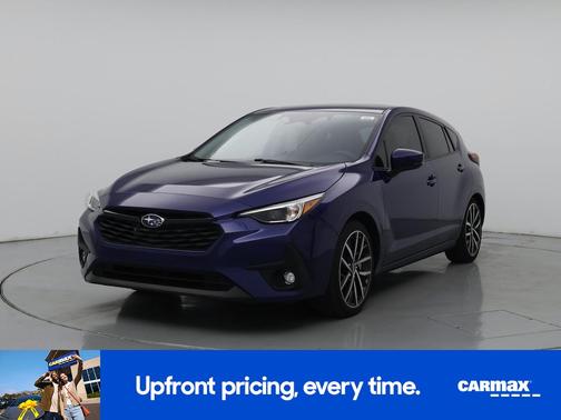 Blue 2024 Subaru Impreza Sport