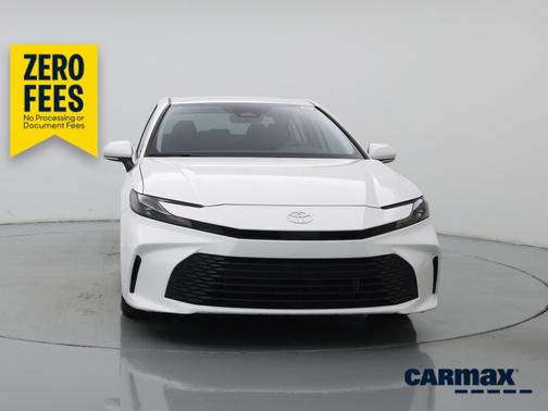 White 2025 Toyota Camry LE