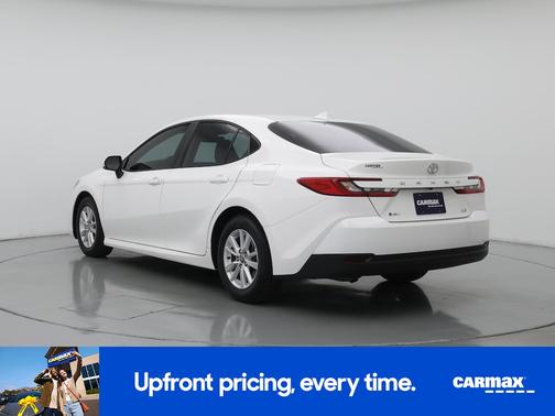 White 2025 Toyota Camry LE