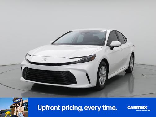 White 2025 Toyota Camry LE