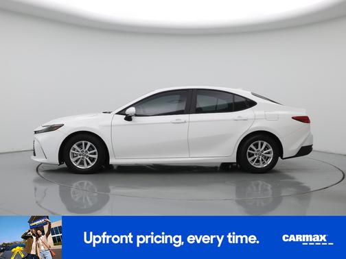 White 2025 Toyota Camry LE