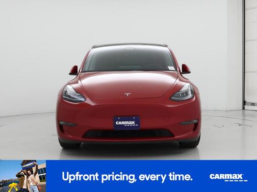 Red 2022 Tesla Model Y Performance