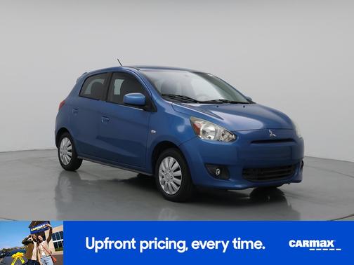 Blue 2015 Mitsubishi Mirage DE