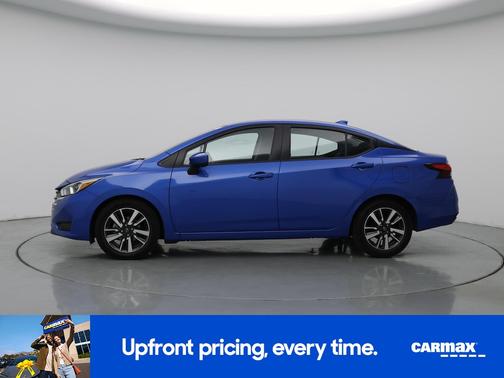 Blue 2024 Nissan Versa SV