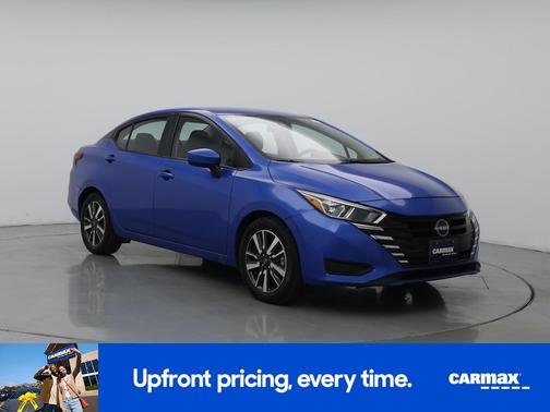 Blue 2024 Nissan Versa SV
