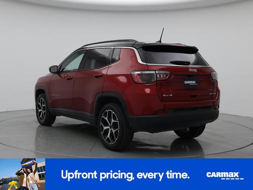Red 2025 Jeep Compass Limited