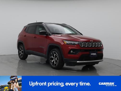 Red 2025 Jeep Compass Limited