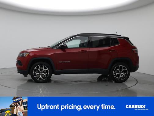 Red 2025 Jeep Compass Limited