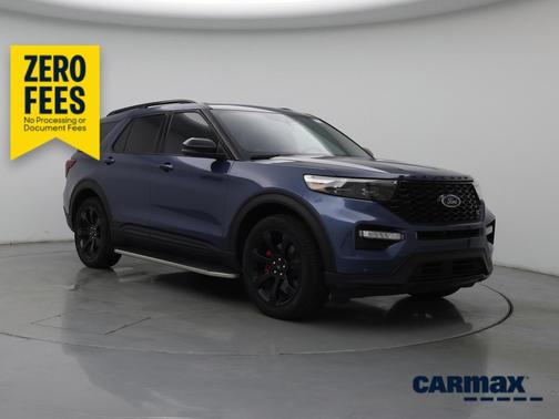 Blue 2020 Ford Explorer ST