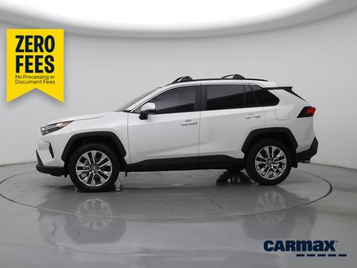 White 2025 Toyota RAV4 XLE