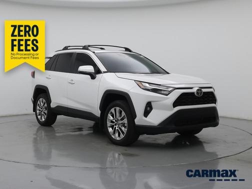 White 2025 Toyota RAV4 XLE
