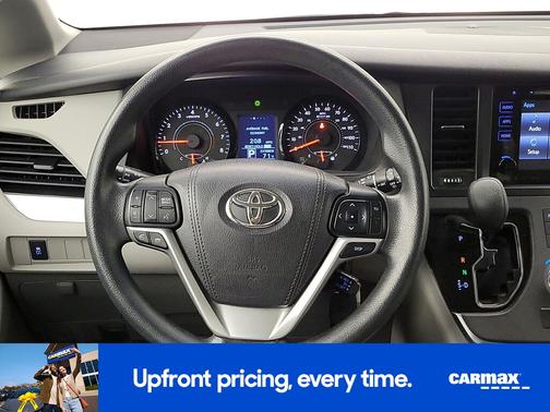 Black 2017 Toyota Sienna LE