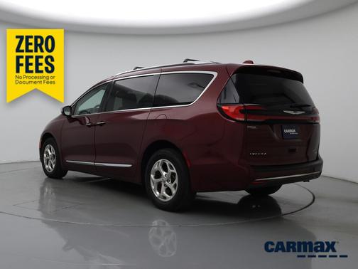 Red 2021 Chrysler Pacifica Limited