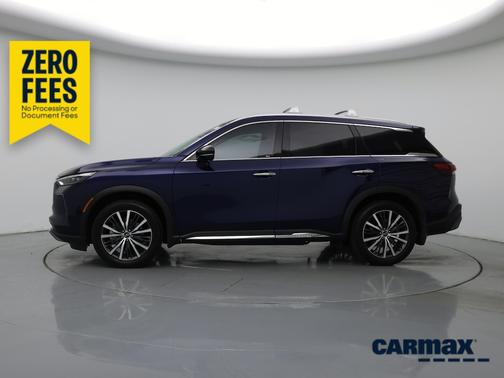 Blue 2023 INFINITI QX60 Sensory