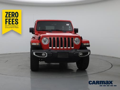 Red 2023 Jeep Wrangler Unlimited Sahara