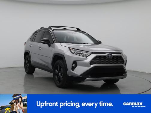 Silver 2020 Toyota RAV4 Hybrid XSE