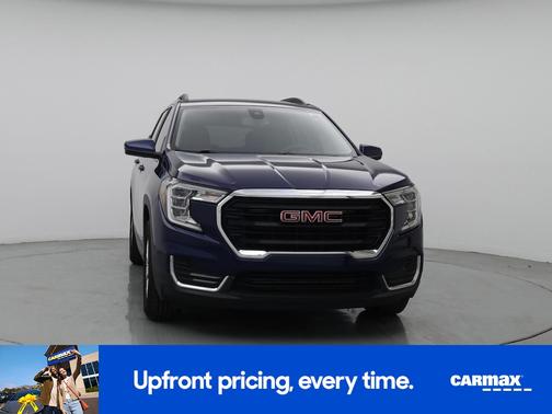 Blue 2022 GMC Terrain SLE