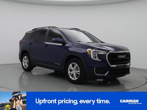 Blue 2022 GMC Terrain SLE