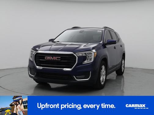 Blue 2022 GMC Terrain SLE