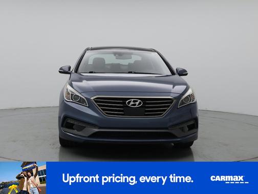 Blue 2015 Hyundai SONATA Limited