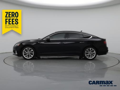 Black 2022 Audi A5 Sportback Premium Plus