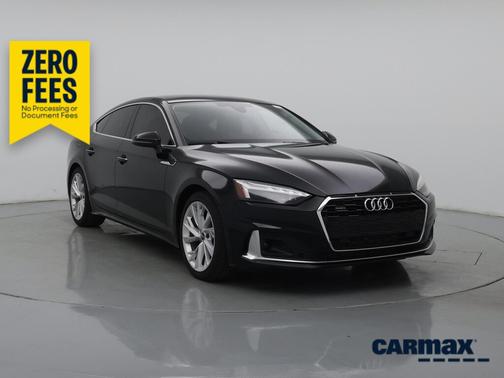 Black 2022 Audi A5 Sportback Premium Plus