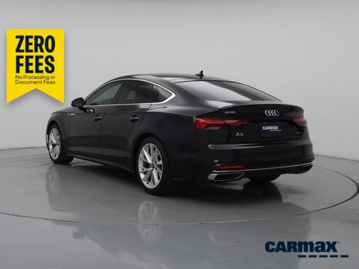 Black 2022 Audi A5 Sportback Premium Plus