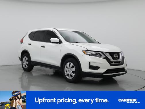 White 2017 Nissan Rogue S