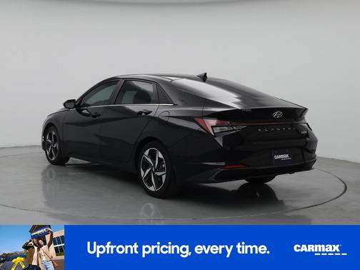 Black 2022 Hyundai ELANTRA HEV Limited