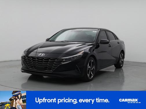Black 2022 Hyundai ELANTRA HEV Limited