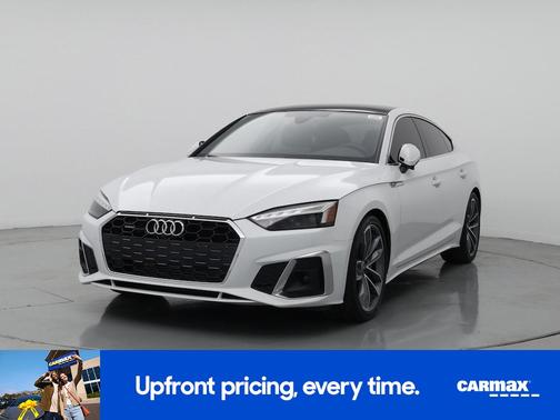 White 2023 Audi A5 Sportback S-Line Premium Plus