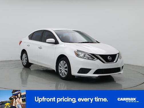 White 2017 Nissan Sentra SV